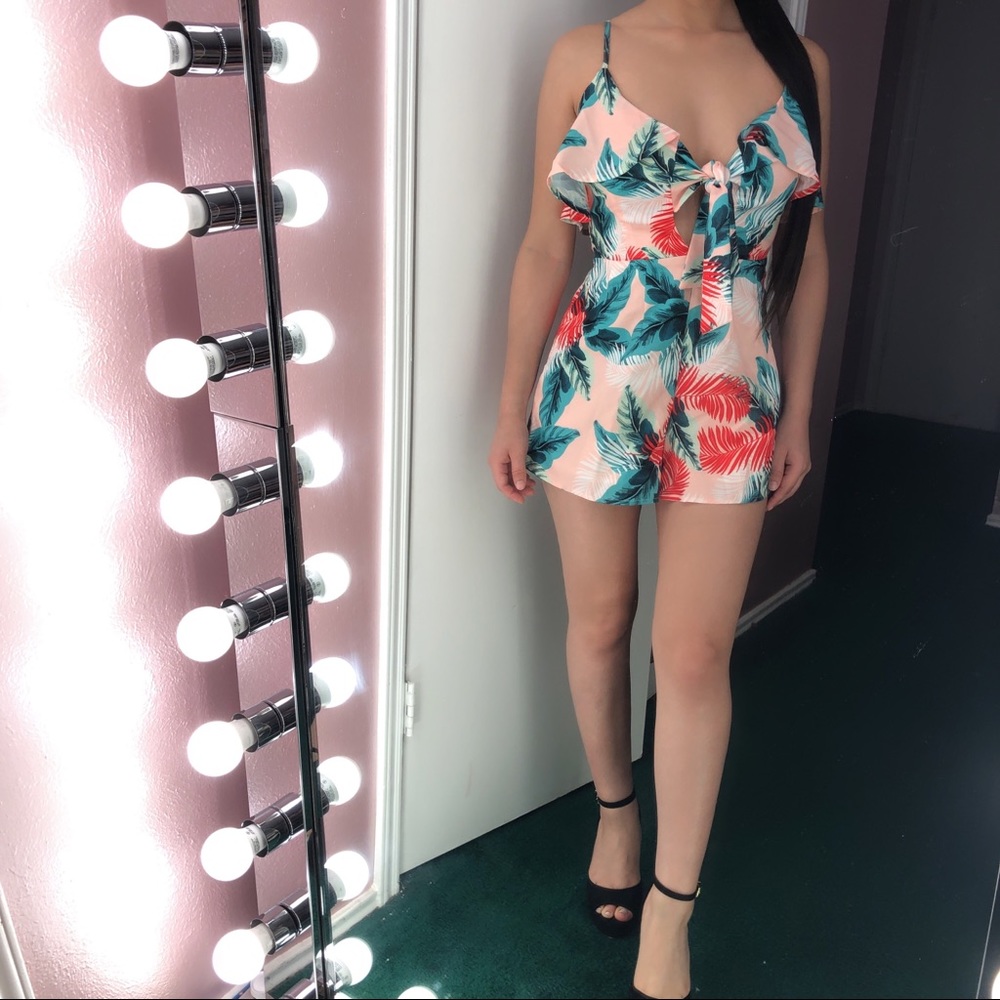 Fashion Nova Floral Romper